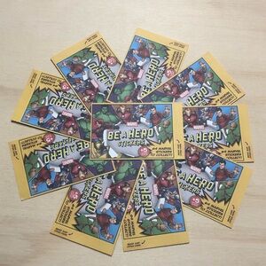 Loblaws Marvel “Be A Hero” Stickers - 10 UNOPENED Packs (2025)